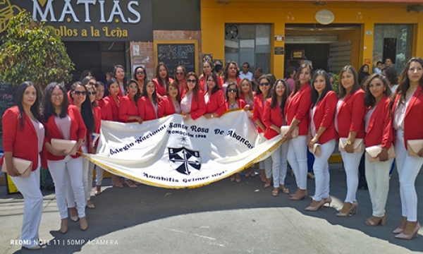 I.E. Santa Rosa celebró el 84 aniversario de fundación en Abancay