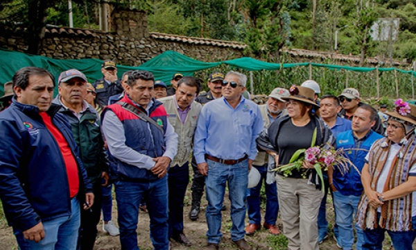 Ministros de Salud y Desarrollo Agrario junto a gerente regional de Apurímac desarrollan importante mesa de trabajo en Chalhuanca